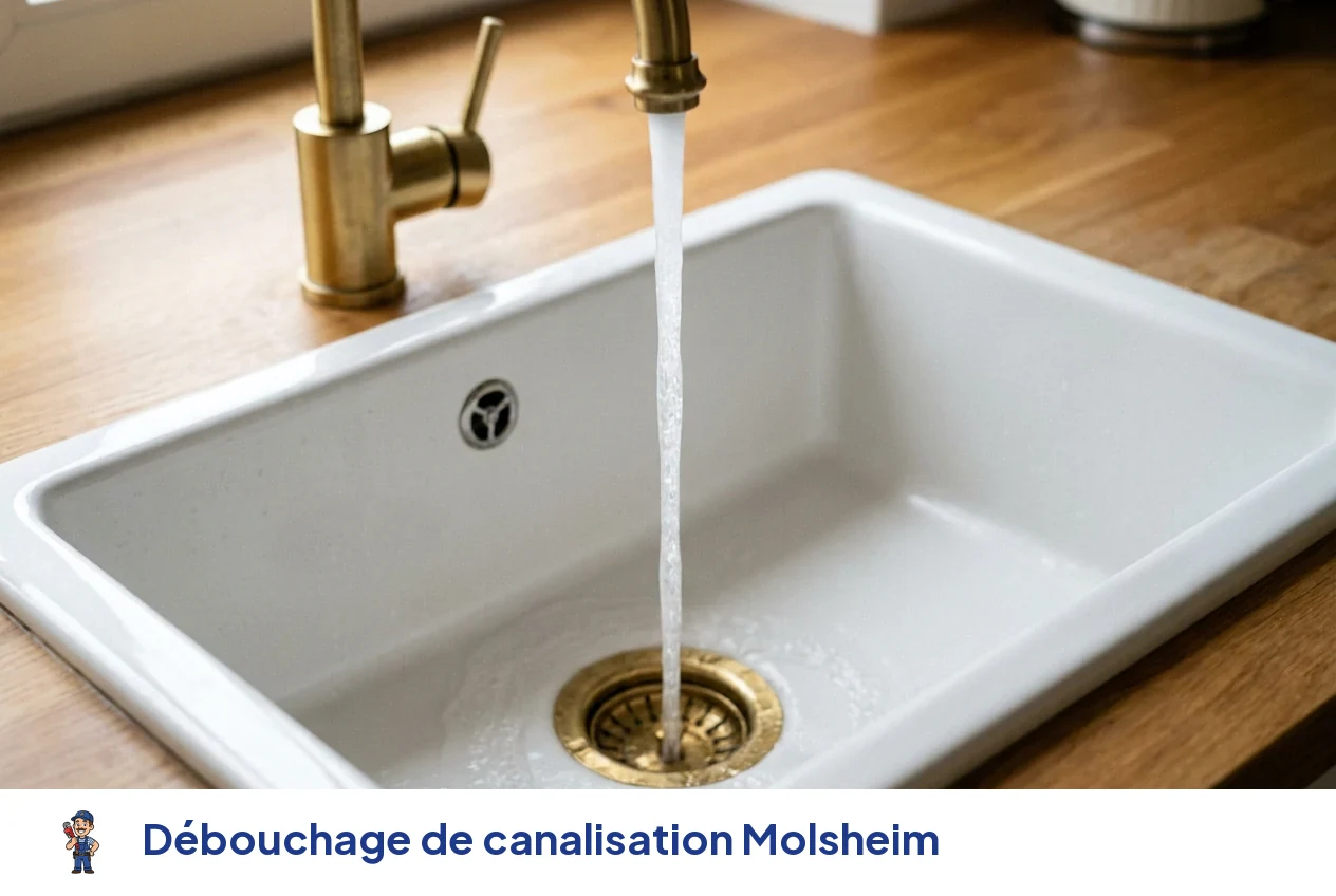 Débouchage de canalisation à Molsheim
