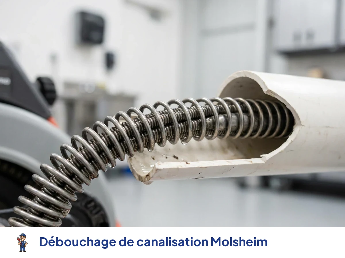 Débouchage de canalisation à Molsheim