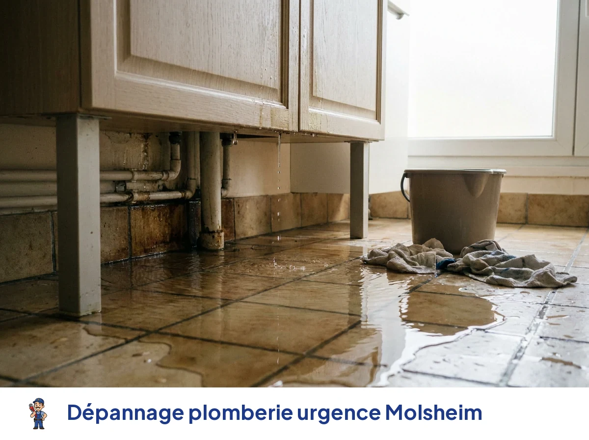 Dépannage plomberie urgence à Molsheim