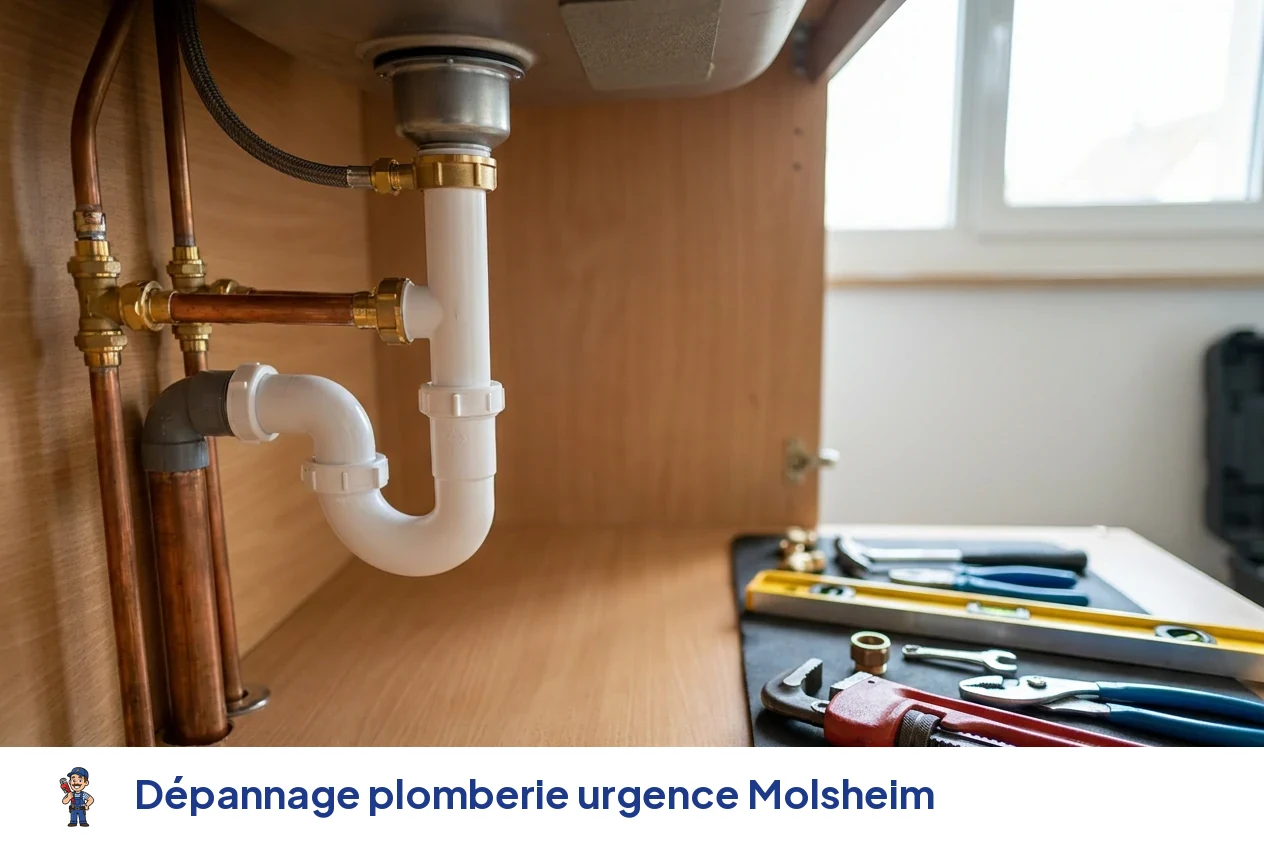 Dépannage plomberie urgence à Molsheim