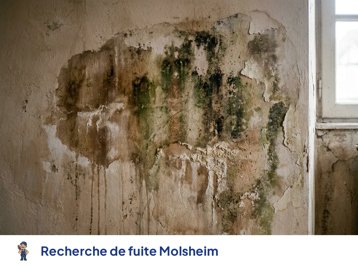 Recherche de fuite à Molsheim