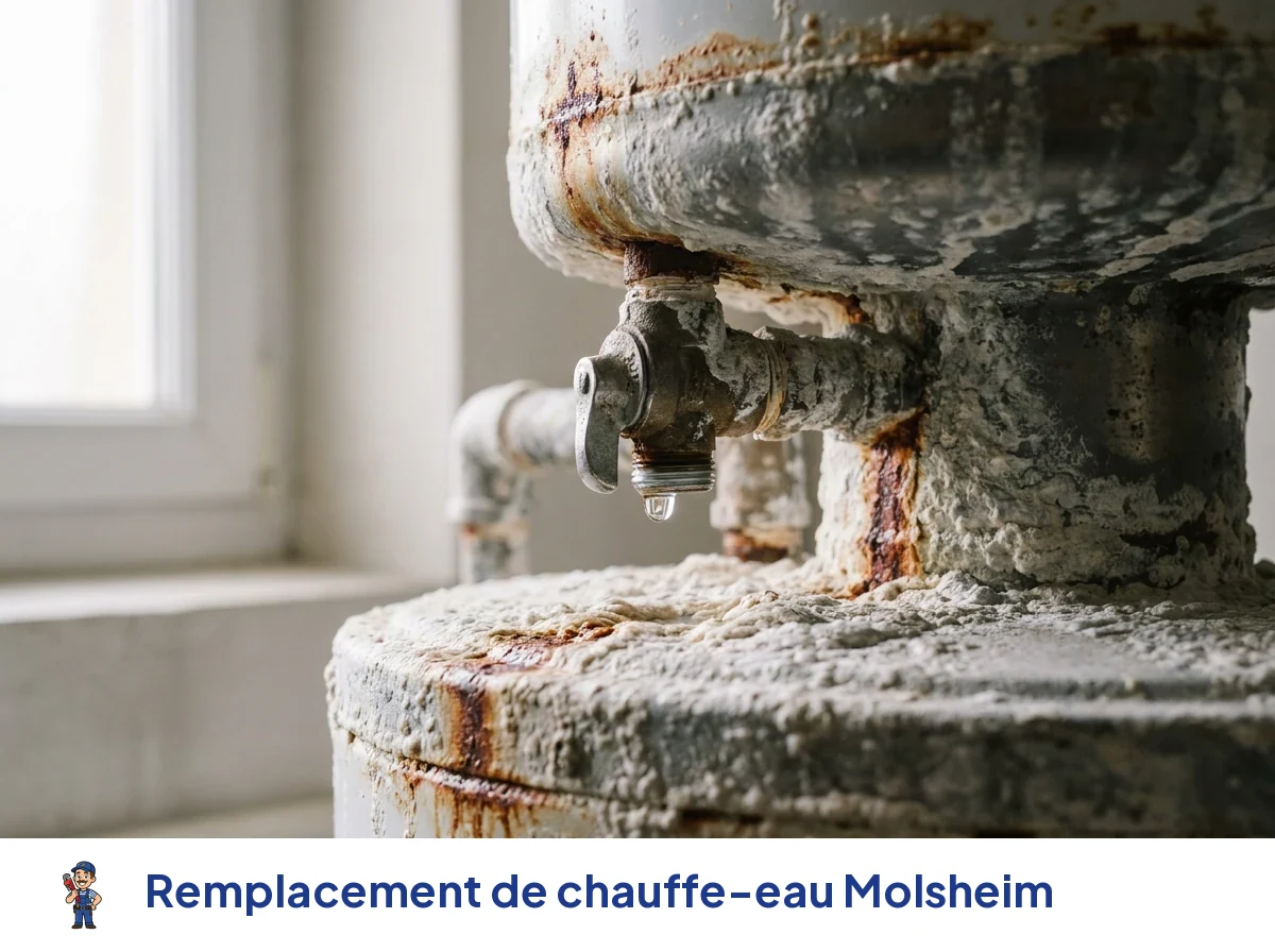 Remplacement de chauffe-eau à Molsheim